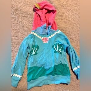 Boutique girls toddler mermaid hoodie